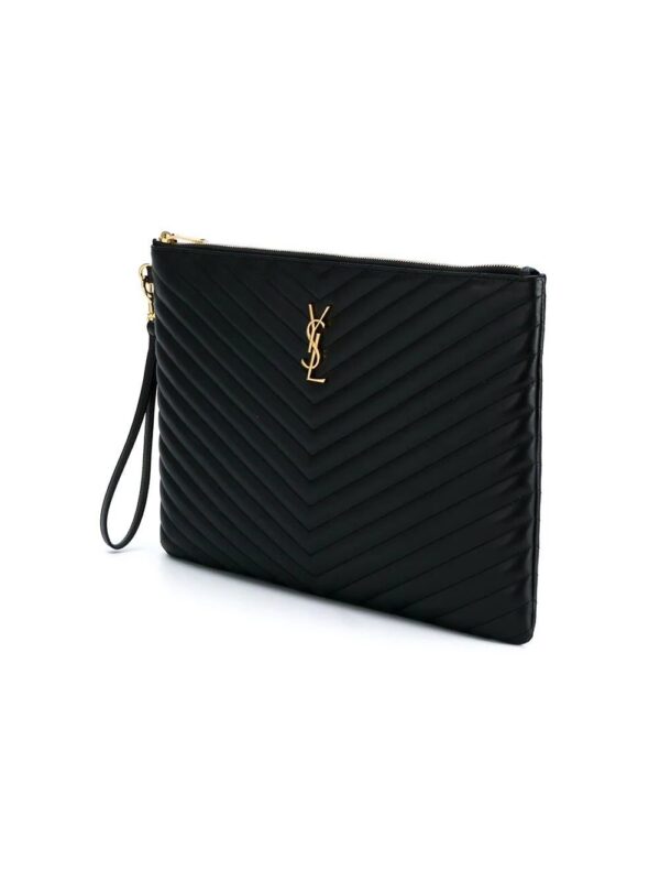 11575015_8018369_1000.jpg Saint Laurent Monogram quilted document holder