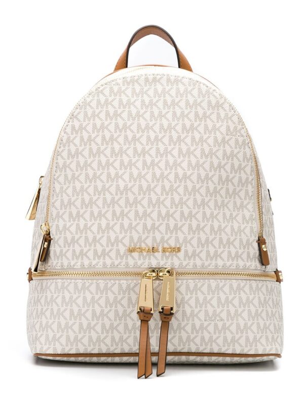 11920163_9149337_1000.jpg Michael Michael Kors medium Rhea logo-print backpack
