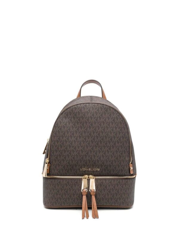 11920164_44022503_1000.jpg Michael Michael Kors medium Rhea logo-print backpack
