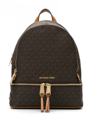 11920164_9149363_1000.jpg Michael Michael Kors medium Rhea logo-print backpack