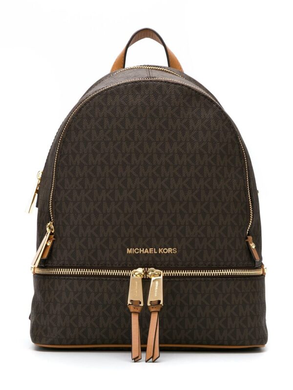 11920164_9149363_1000.jpg Michael Michael Kors medium Rhea logo-print backpack