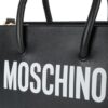12227894_10546792_1000.jpg Moschino Black logo print leather tote bag