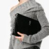 Saint Laurent  Monogram matelassé pouch