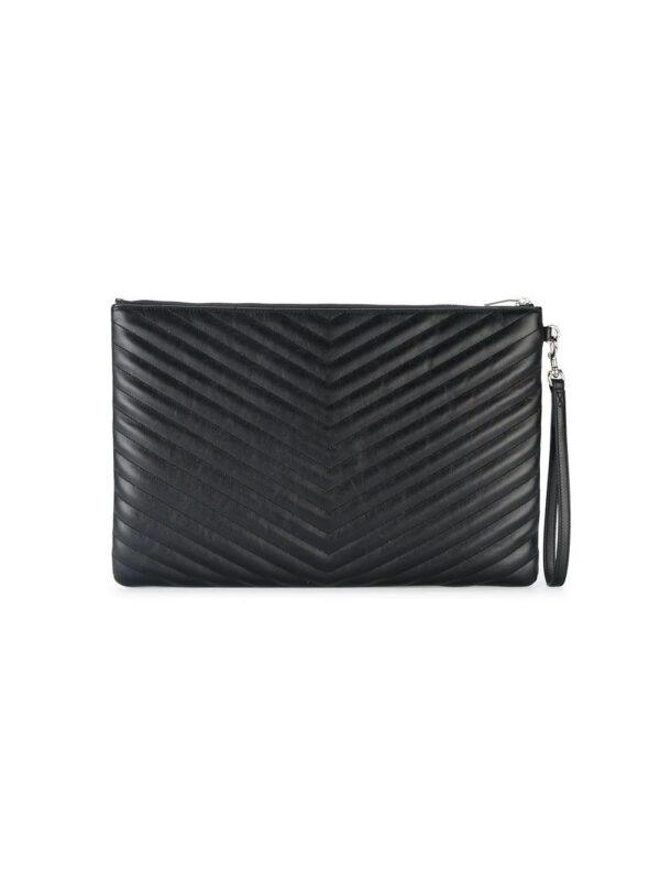 Saint Laurent  Monogram matelassé pouch