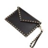 Valentino Garavani Rockstud leather clutch bag