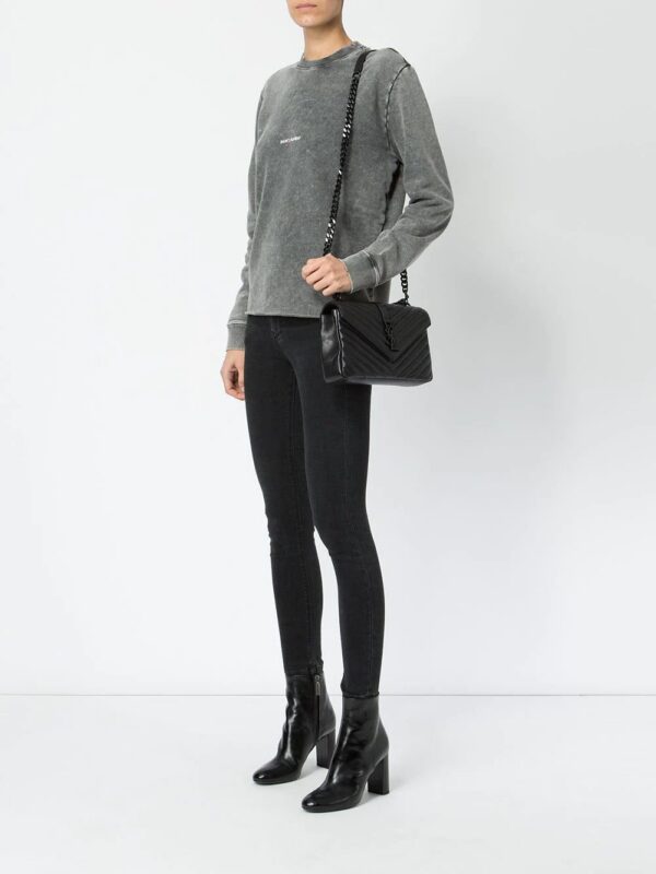 12584764_12154188_1000.jpg Saint Laurent medium Collège quilted leather bag