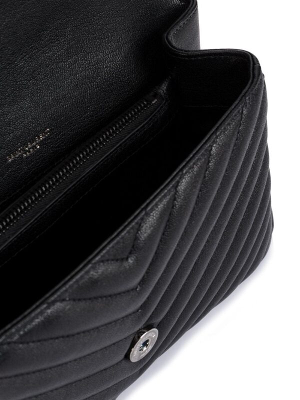12584764_12154198_1000.jpg Saint Laurent medium Collège quilted leather bag