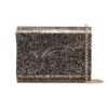 Jimmy Choo metallic Candy glitter envelope clutch