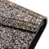 Jimmy Choo metallic Candy glitter envelope clutch