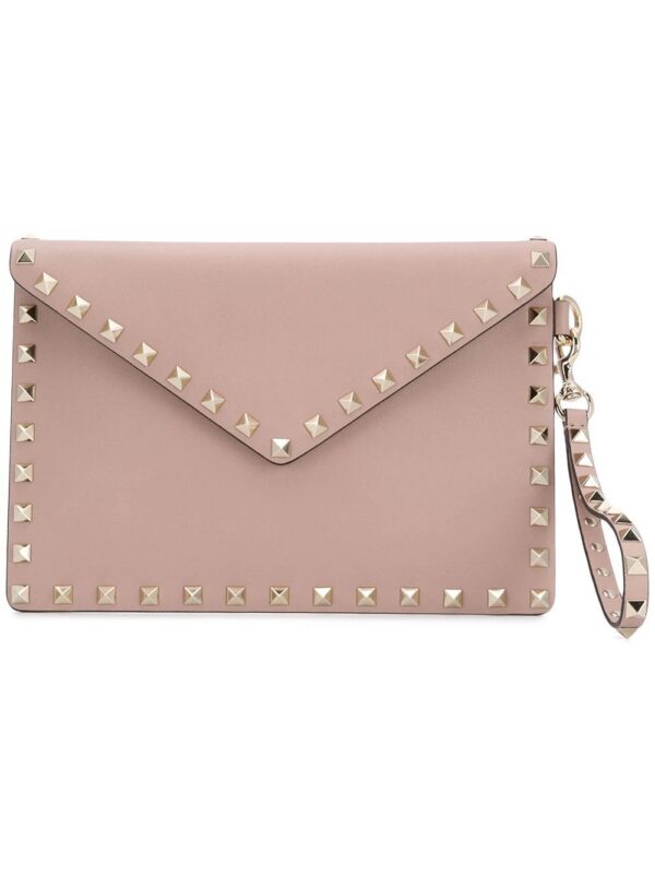 Valentino Garavani  Rockstud envelope clutch Bag