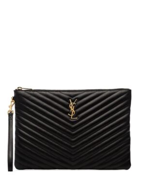 13455766_21916224_1000.jpg Saint Laurent quilted monogram clutch bag