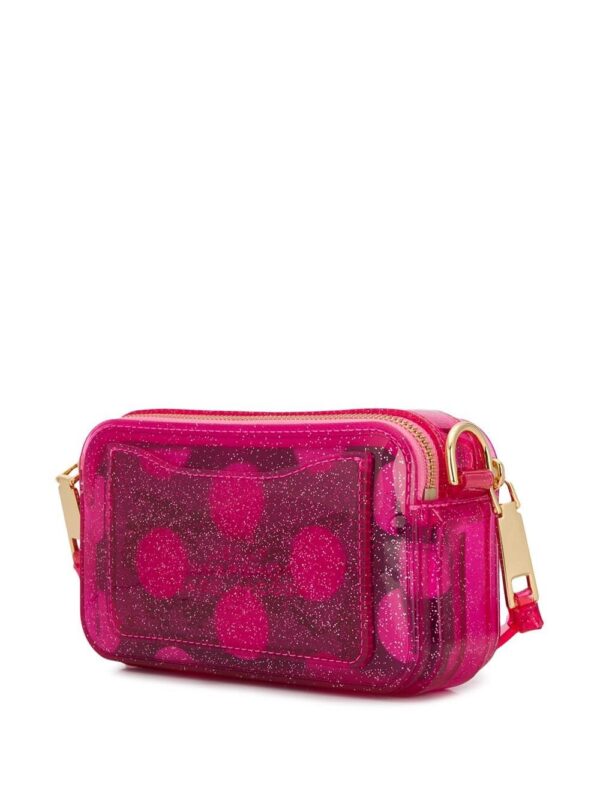 Marc Jacobs The Jelly Glitter Snapshot camera bag
