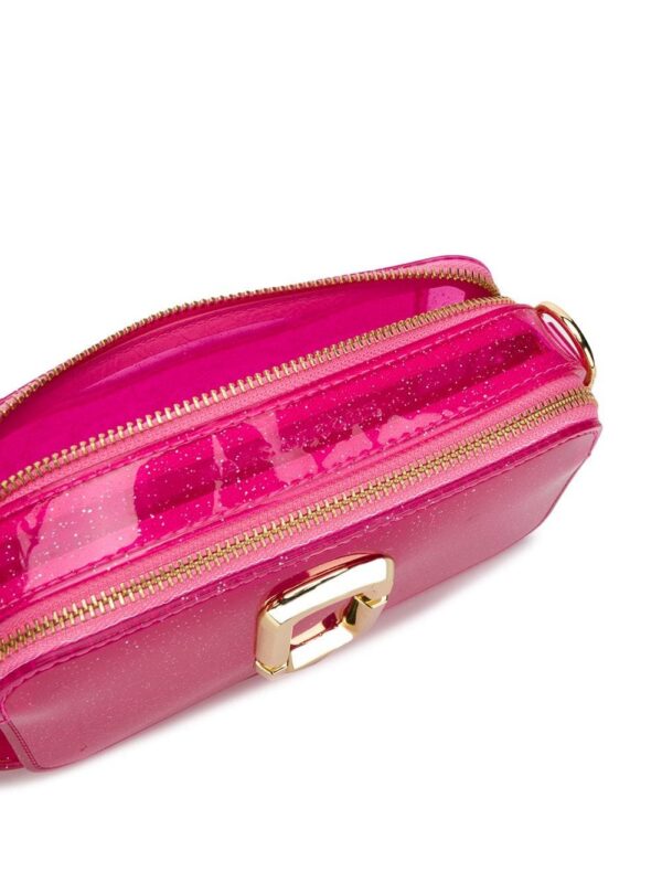 Marc Jacobs The Jelly Glitter Snapshot camera bag