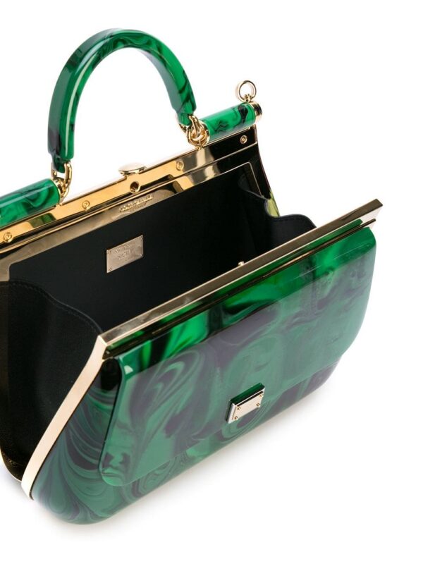 14410942_21277190_1000.jpg Dolce & Gabbana Sicily malachite-glass box bag