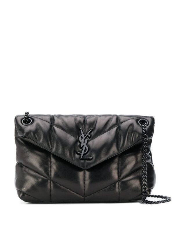 14499281_22145190_1000.jpg Saint Laurent small Loulou Puffer shoulder bag