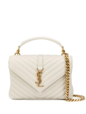 14727950_25467118_1000.jpg Saint Laurent logo plaque quilted shoulder bag
