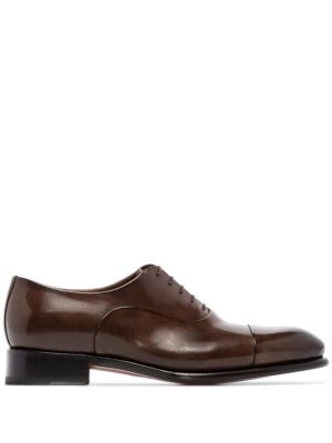 14732787_24484610_1000.jpg Santoni classic lace-up Oxford shoes