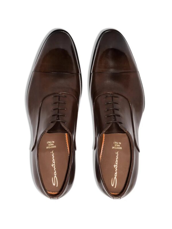 14732787_24484624_1000.jpg Santoni classic lace-up Oxford shoes