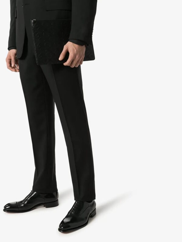 Santoni  leather Oxford shoes