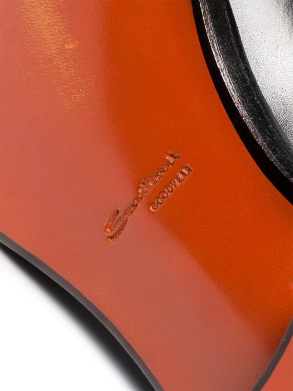 Santoni  leather Oxford shoes
