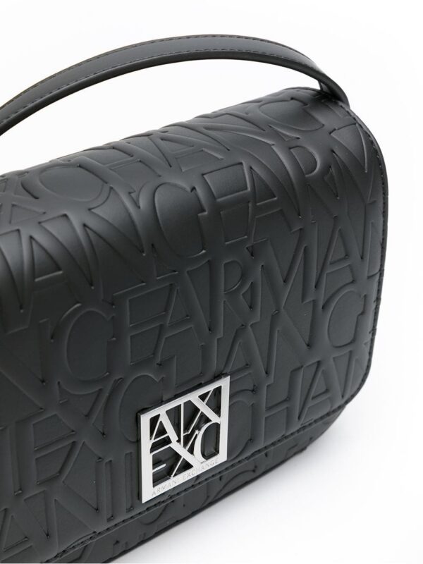 14879938_32521154_1000.jpg Armani Exchange embossed-logo shoulder bag