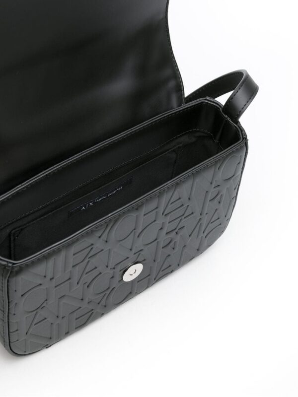 14879938_32521155_1000.jpg Armani Exchange embossed-logo shoulder bag