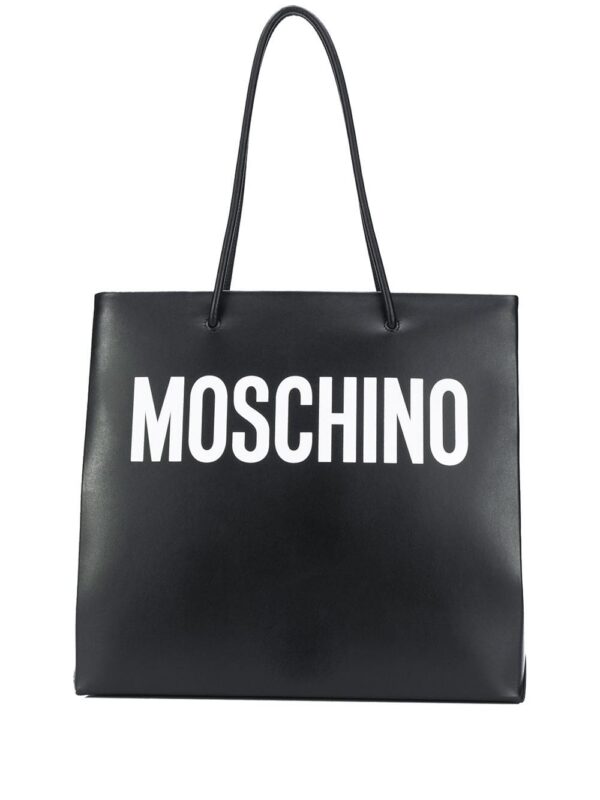 15154235_26059521_1000.jpg Moschino logo print tote