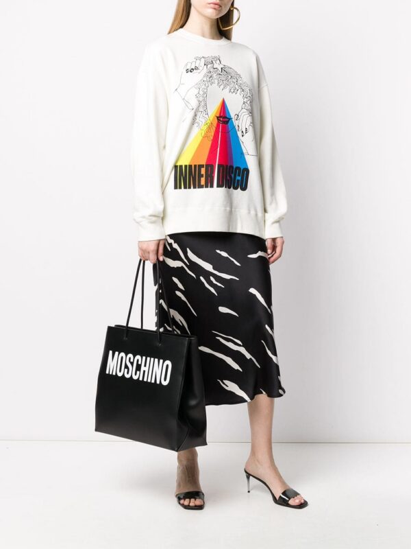 15154235_26059525_1000.jpg Moschino logo print tote