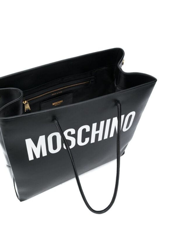 15154235_26059531_1000.jpg Moschino logo print tote