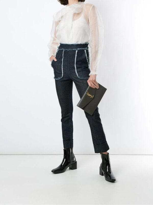 15221514_28812904_1000.jpg Saint Laurent medium monogram envelope clutch bag