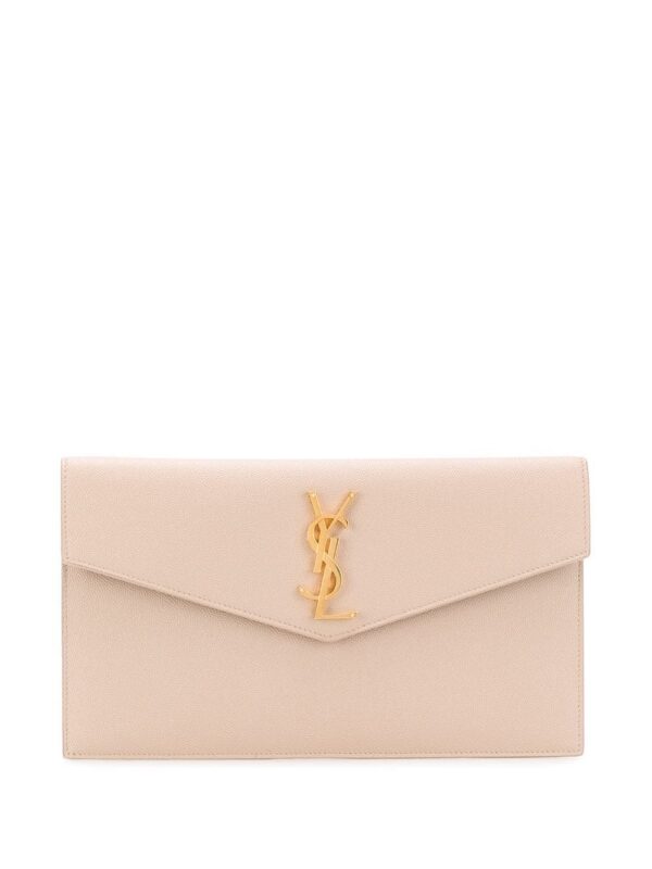 Saint Laurent  Uptown envelope clutch