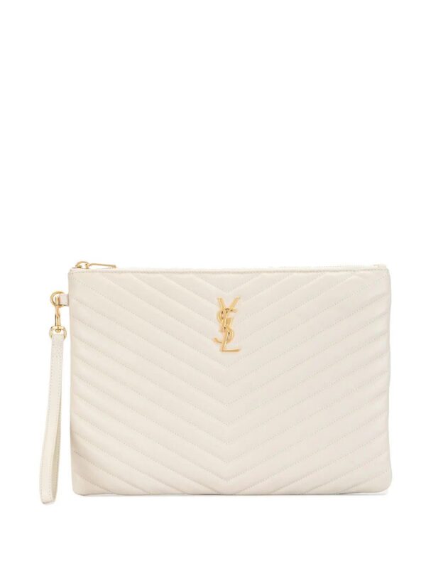 15272263_27615099_1000.jpg Saint Laurent V-stitch logo clutch