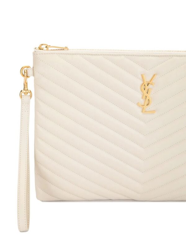 15272263_27615100_1000.jpg Saint Laurent V-stitch logo clutch