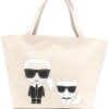 15289824_26755841_1000.jpg Karl Lagerfeld K/Ikonik Karl & Choupette tote