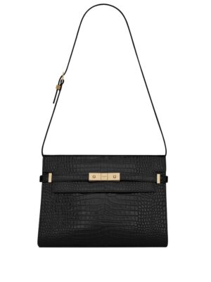 15321417_31781788_1000-1.jpg Saint Laurent Manhattan crocodile-embossed shoulder bag