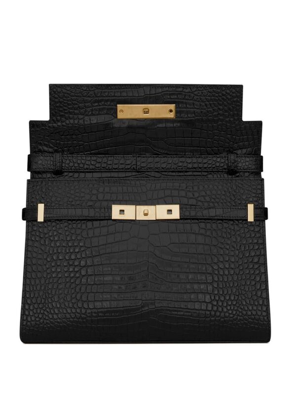 15321417_31782564_1000.jpg Saint Laurent Manhattan crocodile-embossed shoulder bag