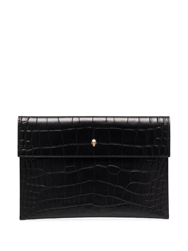 15341091_28072355_1000.jpg Alexander McQueen croc effect envelope clutch bag