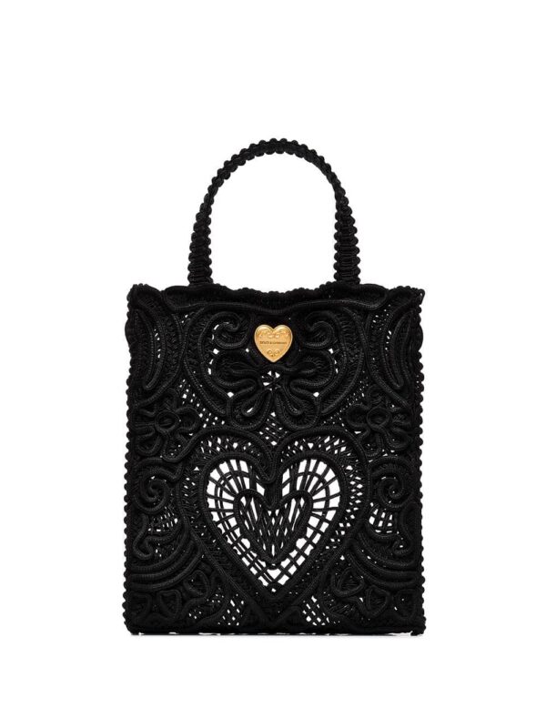 15429759_29528046_1000.jpg Dolce & Gabbana small Beatrice cordonetto-lace tote bag