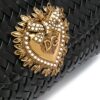 15518096_28132734_1000.jpg Dolce & gabbana logo-plaque woven shoulder bag