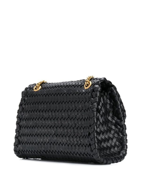 15518096_28133751_1000.jpg Dolce & gabbana logo-plaque woven shoulder bag