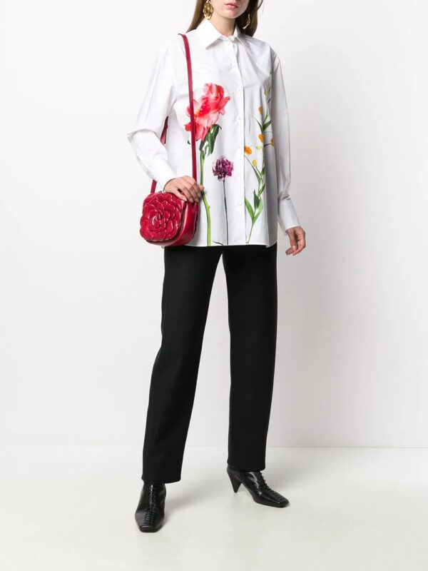 Valentino Garavani  tiered floral clutch bag