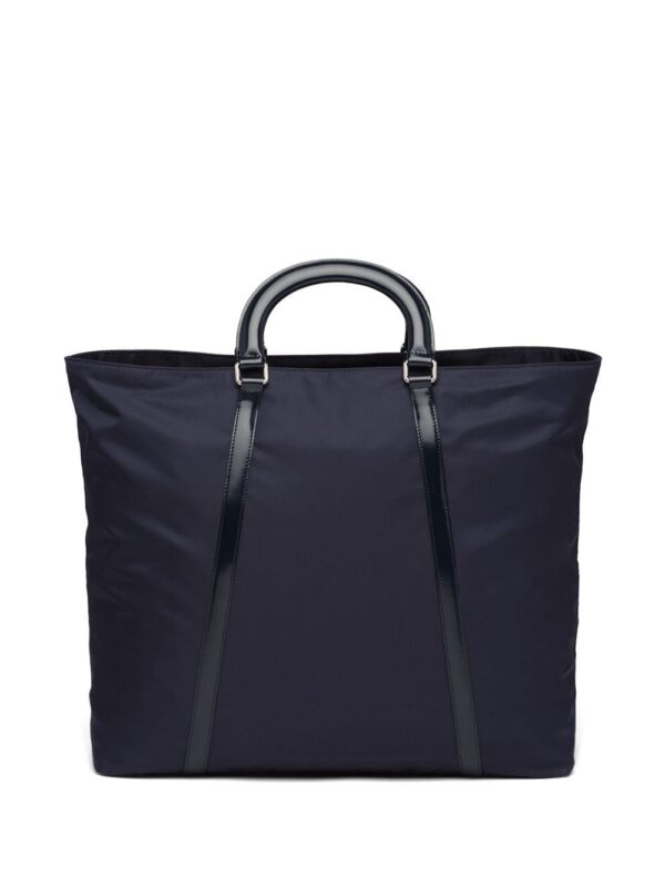 15563077_27973624_1000.jpg Prada logo plaque tote bag