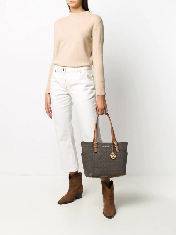 15569023_27975840_1000.jpg Micheal kors Jet Set monogram logo tote