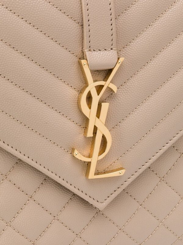 15591948_28087133_1000.jpg Saint Laurent Envelope quilted shoulder bag