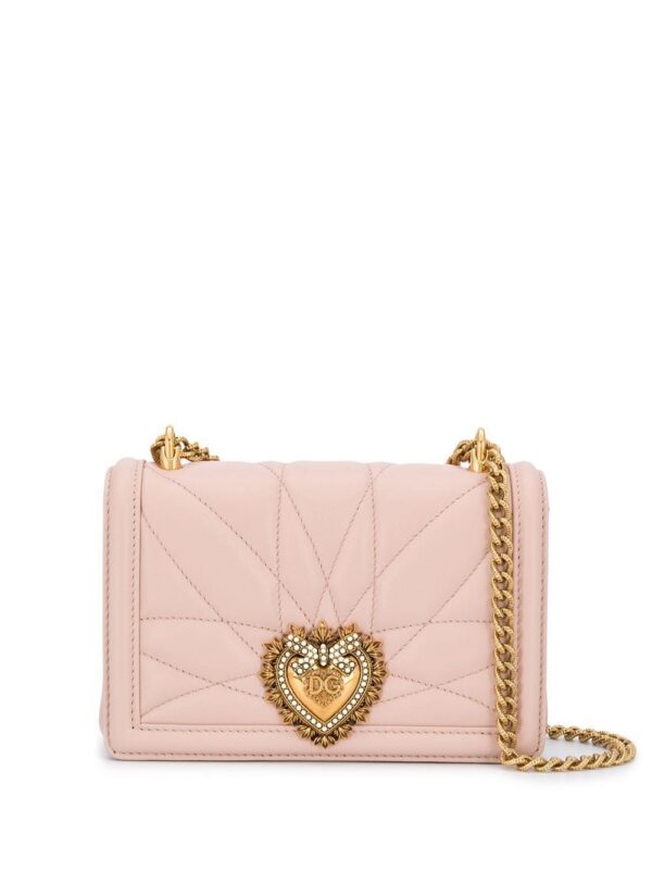 15638998_28447642_1000.jpg Dolce & Gabbana small Devotion quilted crossbody bag