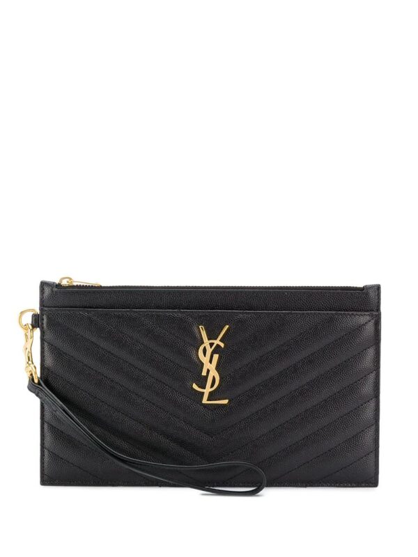 15705280_28667869_1000.jpg Saint Laurent monogram chain quilted clutch