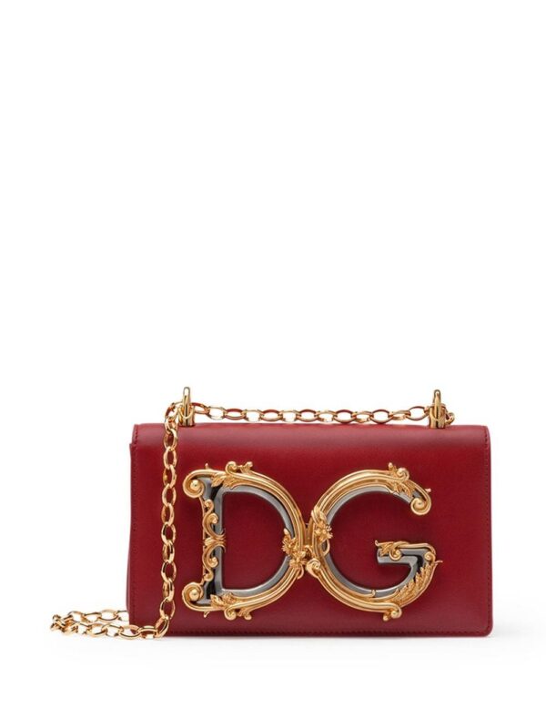 15748268_29119385_1000.jpg Dolce & Gabbana DG Girls leather phone bag
