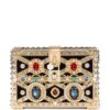 Dolce & Gabbana Dolce Box bejewelled top-handle bag