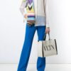 Valentino Garavani  VLTN logo canvas tote Bag