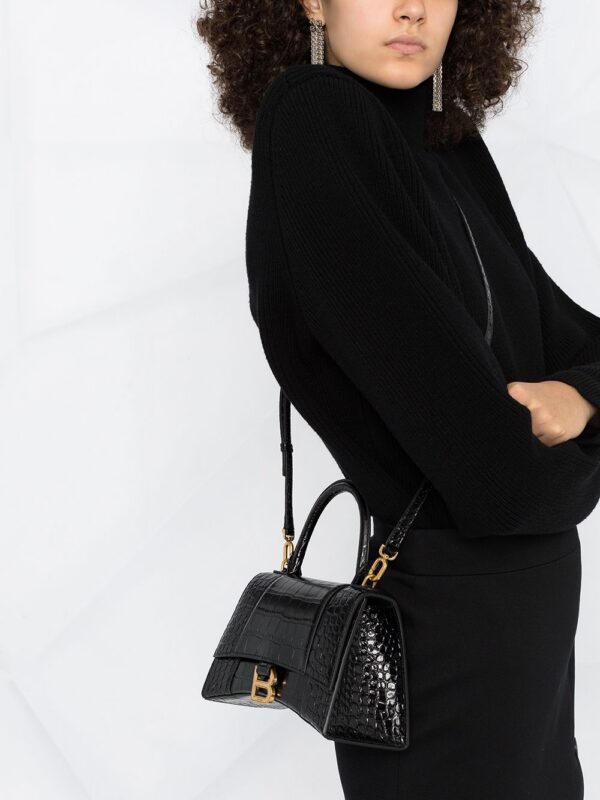 15920706_064707b8-4838-4e1f-a5e2-93feee4751fe_1000.jpg Balenciaga crocodile effect tote bag